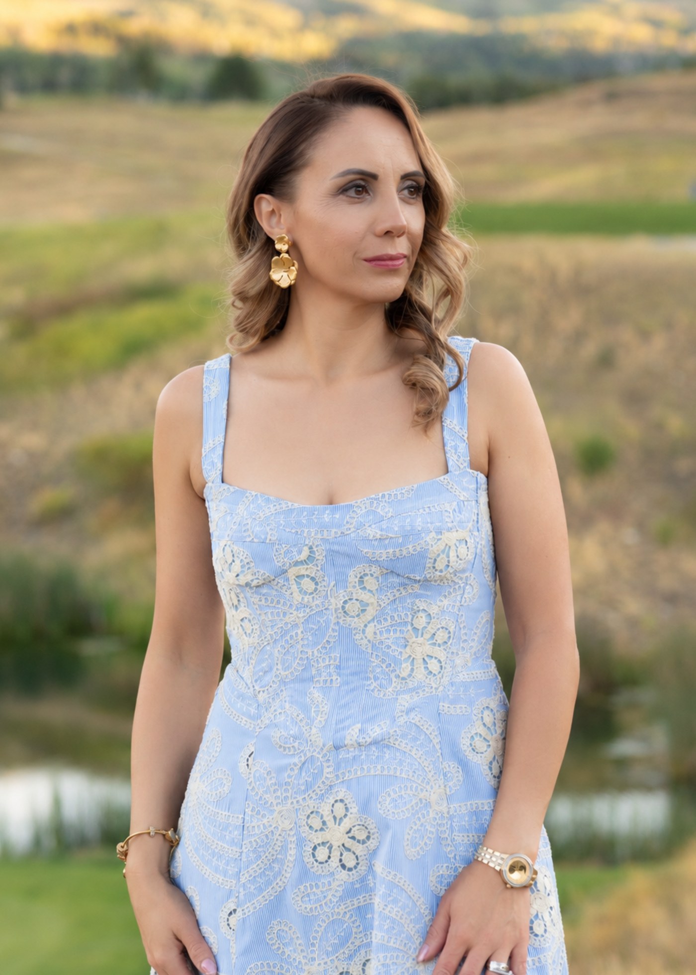 Portrait of Margaret Stoch in the Colorado hills